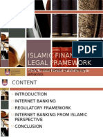 Legal Framework of Internet Banking