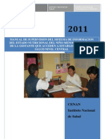 Manual Control de Calidad -Supervisión SIEN 2011