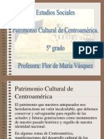 Patrimonio cultural de Centroamérica y El Salvador