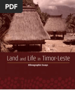 Land and Life in Timor Leste Ethnographic Essays