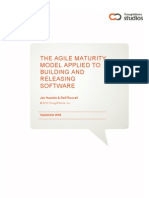Agile Maturity Model Applied to Building and Releasing Software