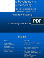 Energy Psychology Techniques for Psychotherapy