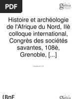 Download Histoire Et Arcgeologie de l Afrique Du Nord -Colloque 1983 by amazighia SN116881623 doc pdf