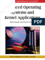Advanced Operating Systems and Kernel Applications Techniques and Technologies