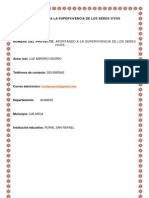 Estructura Del Proyecto Pradera Alta