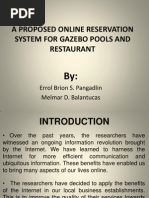 Online Reservation System