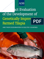 An Impact Evaluation On The Development of Genetically Improved Farmed Tilapia and Their Dissemination in Selected Countries