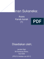 Permainan Sukaneka Acara Kanak-Kanak 1