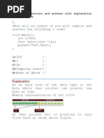 Download c question and answerr by reeyanatirkey SN116914815 doc pdf