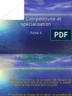 TD 5 - Compétitivité Et Spécialisation