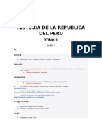 Historia de La Republica Del Peru Ahora