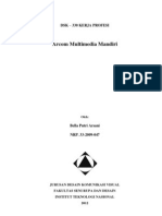 Download Laporan Kerja Profesi Arcom Multimedia Mandiri by Bella Putri Arsani SN116935551 doc pdf