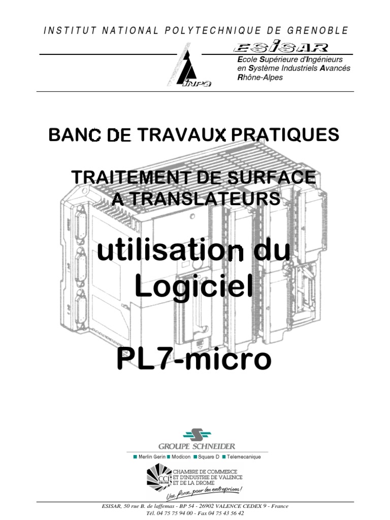 Manuel PL7 Micro | PDF | Programmation informatique | Programme ...