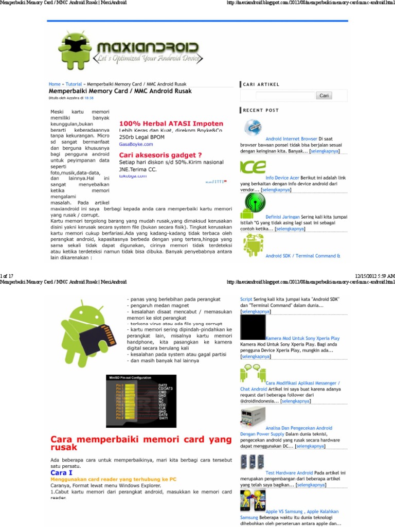 Cara Memperbaiki File Foto Yang Rusak Karena Virus - Simak 