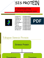 Sintesis Protein