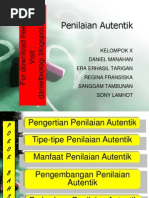 Download Penilaian Autentik  otentik by Daniel Manahan Pasaribu SN116953356 doc pdf