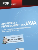 apprenez à programmer en java pdf