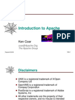 Introduction To Apache: Ken Coar