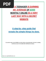 Free Step by Step Ebook On The Easiest Method To Make Money Online With Your Liberty Reserve Account or Paypal