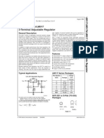 LM317 Voltage Regulator Data Sheet