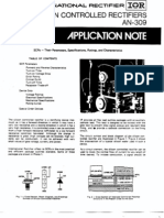 SCR Parameters, Specifications