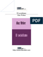 Weber Max - El Socialismo