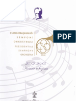 CSO 2012-2013 Konser Programı