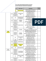 JADWAL UAS Genap 2011-2012