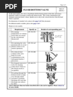 Flush Bottom Valve