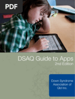 Apps Guide 2nd Edition DSAQ
Down Syndrome Association Queensland
AUSTRALIA