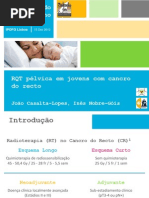 01 - Radioquimioterapia Pélvica em Jovens com Cancro do Recto