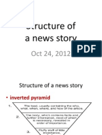 10242012 Structure of News