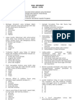 Soal Geografi Xi - 2