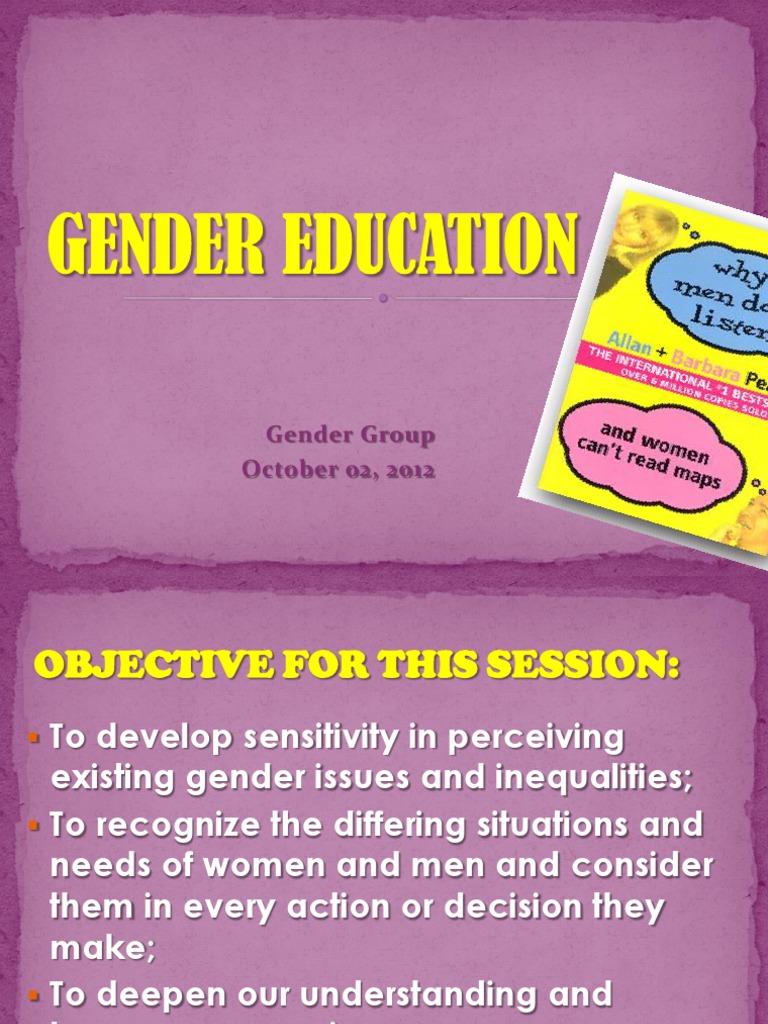 SEX and GENDER PDF Gender Role Human Sexual Activity