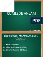 Cümlede Anlam1