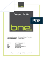 BNE Electrical Profile