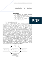 Cap 1 Intro To Business Communication Format Nou