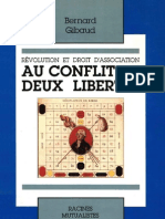 Au conflit de deux libertés - Bernard Gibaud