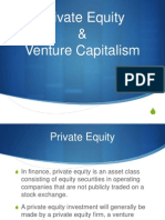 Private Equity & Venture Capitalism