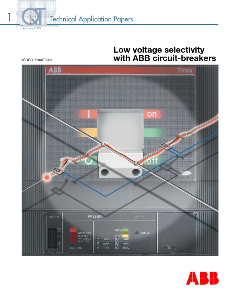 ABB Low Voltage Selectivity Guide | PDF | Power Supply | Electric Power