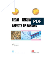 Legal & Regulatory Aspects of Banking