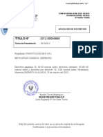 TÍTULO Nº:2012-00004848: Registrador Público