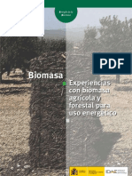 Biomasa - Experiencias con biomasa agrícola y forestal para uso energético