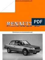 Manual Del Usuario Del Renault 18 de 1985