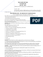 về sản phẩm rau quả - xác định độ axit chuẩn độ được do Ủy ban Khoa học Nhà nước ban hành TCVN5483_1991_900892