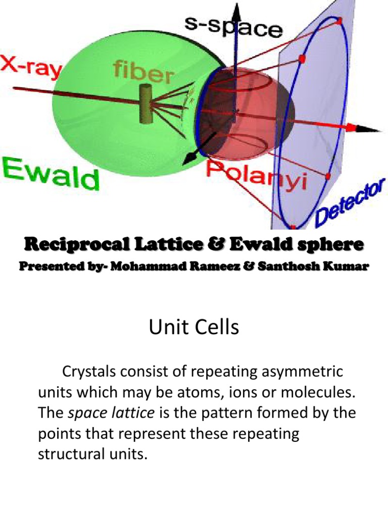 Ewald Sphere | PDF | Crystal Structure | X Ray Crystallography