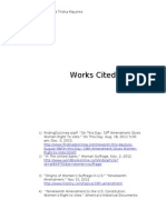 Works Cited: August-08/On-this-Day - 19th-Amendment-Gives-Women-Right-to-Vote - html0 Id Ar834742&st Women+suffrage