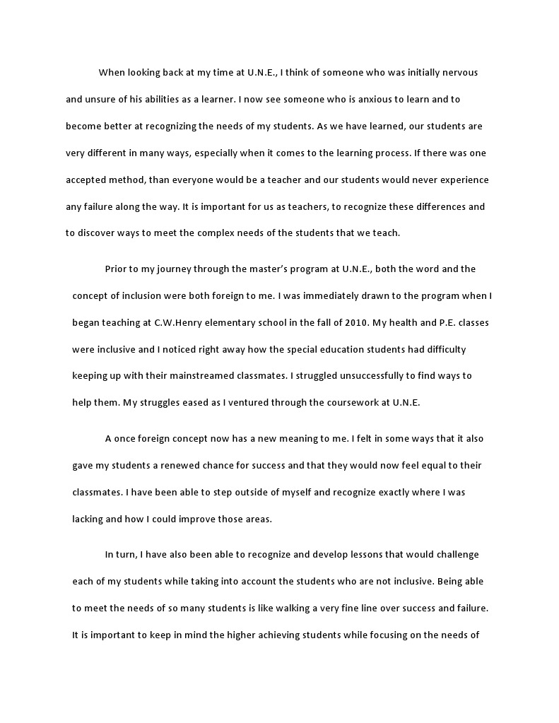 Reflective discourse essay image