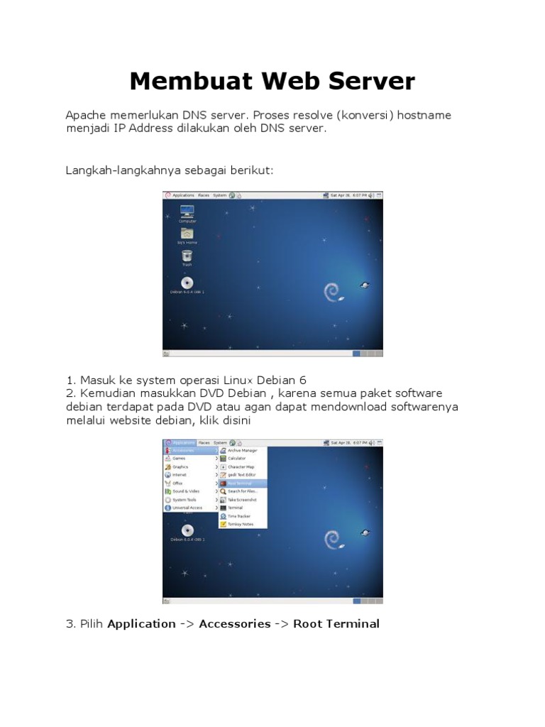 Membuat Web Server | PDF