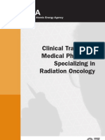 Clinical Training MP Specializing in Radiation Oncology